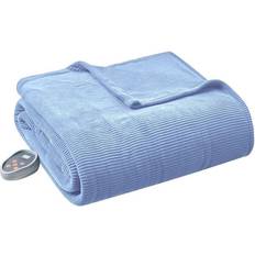 Polyester Massage & Relaxation Products Beautyrest Heated Ribbed Micro Fleece King