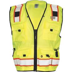 Work Vests Kishigo Professional Surveyors Vest S5000-5001 Lime