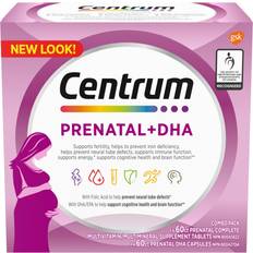 Centrum Vitamins & Supplements Centrum Prenatal+Dha Combo 120 Count