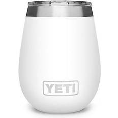 White Travel Mugs Yeti Rambler 10fl oz