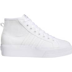 Adidas Nizza Platform Mid W - Cloud White • Price » | Sneaker low