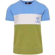 Hummel Glad Block T-shirt S/S - Silver Lake Blue (219373-7118)