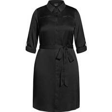 City Chic Elle Dress Plus Size - Black