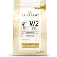 Callebaut White Chocolate 2500g 1pakk