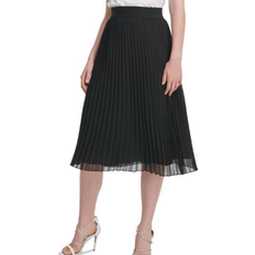 DKNY Skirts DKNY Pull On Pleated Maxi Skirt - Black