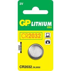 Knappcellsbatterier Batterier & Ladere GP Batteries CR2032