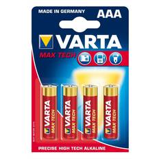 Varta AAA (LR03) Batterier & Ladere Varta AAA Max Tech 4-pack