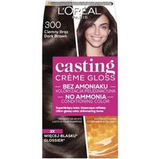 Glättend Tönungen L'Oréal Paris Casting Crèmegloss #300 Darkest Brown 160ml