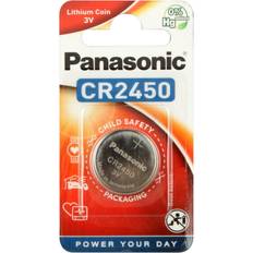 Cr2450 battery Panasonic CR2450 1-pack