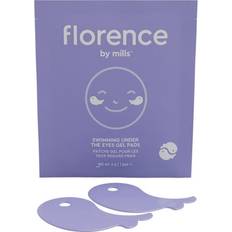 Fettige Haut Augenmasken Florence by Mills Swimming Under The Eyes Brightening Gel Pads 3-pack