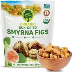 Happy Village Organic Sun-Dried Figs 39.9oz 1pack