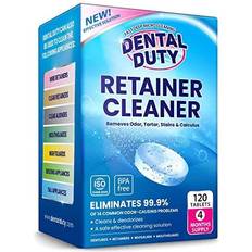 Cleaning Tablets Dental Duty Retainer Denture Cleaning Tablets 120-pack
