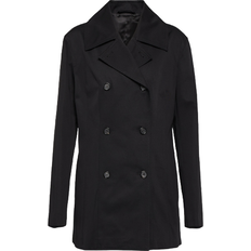 Blazers Toteme Double-Breasted Wool Jacket - Black