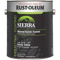 Rust-Oleum 210495 interior/exterior glossy, water base, safety Wood Paint Yellow