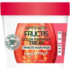 Garnier Hair Masks Garnier packs fructis vibrancy treat 1 minute masks