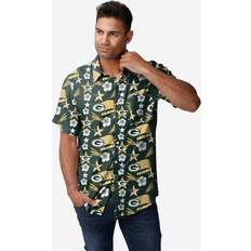 Foco T-shirts Foco Green Bay Packers Americana Button Up Shirt