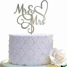 Mrs Topper, Bride Groom Sign Cake Decoration