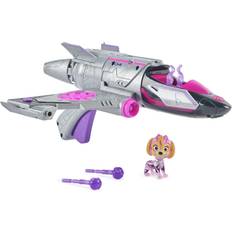 Leker Spin Master Paw Patrol The Mighty Movie Transforming Rescue Jet with Skye Mighty Pups