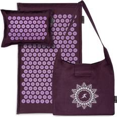 Heating Products ProsourceFit Ki Acupressure Mat and Pillow Set Lilac