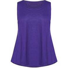 Avenue T-shirts & Tank Tops Avenue Fit N Flare Tank - Violet