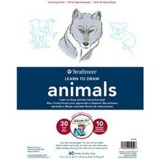 Creativity Books Strathmore Learning Series Drawing Pad 9in x 12in Animals