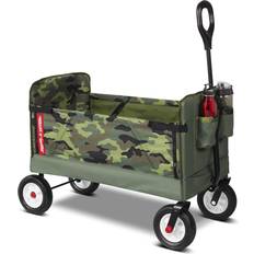Radio Flyer Electric Vehicles Radio Flyer 3-in-1 Off-Road Camouflaged EZ Fold Wagon, Multicolor