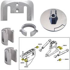 Impeller Tecnoseal anode kit w/hardware mercury bravo 1 aluminum