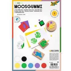 folia Moosgummi BASIC, selbstklebend, 7 Blatt