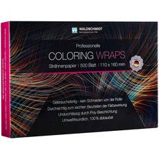Aquarellpapier Coloring Wraps Strähnen-Papier kurz 110xx160 500 Stück