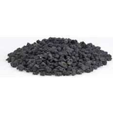 Brown Wood Stoves 10 lbs of small lava rock by american fire glass