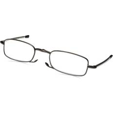 Foster grant reading glasses Foster Grant Gideon Rectangular Reading Glasses, Black/Transparent, mm, 1.50