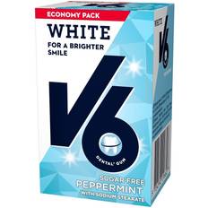 V6 Tyggegummi V6 White Peppermint 72g 50st