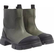 Ganni Stiefel & Boots Ganni Stiefeletten grün Regenstiefel