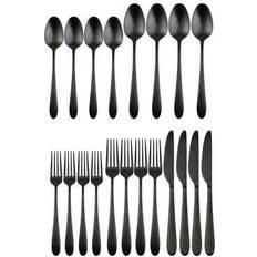 Cutlery on sale Cambridge Silversmiths Black Satin Cutlery Set 20
