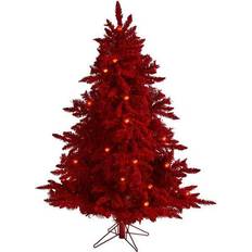 Nearly Natural Flocked Fraser Christmas Tree 60"