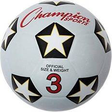 Soccer Balls on sale Champion Sports Soccer ball, Black/White, CHSSRB3 Black