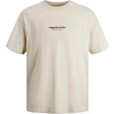 Beige T-skjorter Jack & Jones Printed T-shirt For Boys
