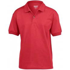 Gildan Youth Jersey Polo - Red