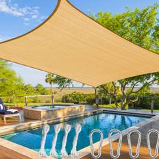LakeForest Rectangle Sun Shade Sail Top Canopy Cover Awning
