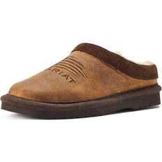 Ariat Riding Shoes Ariat Slipper Oiled Suede Men's Shoes Tan