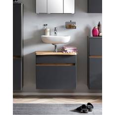 Waschbecken für Doppelwaschbecken Waschbeckenunterschrank >villach< b/h/t: 61x55x40