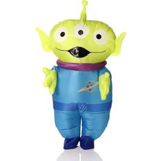 Boy's Toy Story Squeeze Alien Costume Tee T-Shirt - Kelly Green - Medium