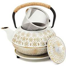 Juvale 3 Piece Set Japanese Loose Leaf Teapot