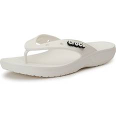 Flip-Flops Crocs White Classic Flip Shoes