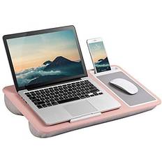 LapGear home office desk for 15.6" laptop pink blush
