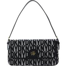 DKNY Women's Carol Book Medium Logo-jacquard Tote Bag