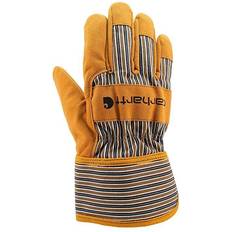 Carhartt Synthetic Suede Safety Cuff Work Gloves Brown