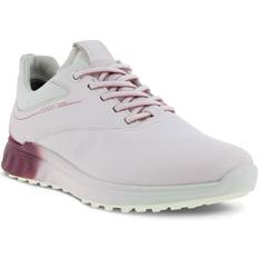 Ecco Women Golf Shoes ecco STHREE Women's Golf Shoe, White/Purple, Spikeless