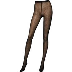 Wolford Floral Lace Tights - Black