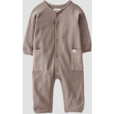 Carter's Jumpsuits Children's Clothing Carter's Little Planet by Baby Waffle-Knit Long-Sleeve Jumpsuit Brown Brown